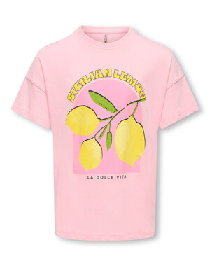 ONLY GIRLS Only - Limone Print Shirt - Pink