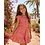 NO WAY MONDAY NWM - Stylish Boho Dress - Fuchsia/Orange