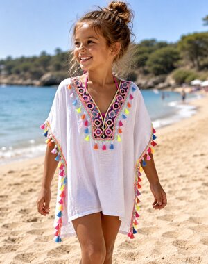  Isla Ibiza Tuniek - White