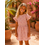 KOKO NOKO Koko Noko - Blossom Dress - Terra Pink