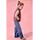 ONLY GIRLS Only - Comet Heart Wide Jeans - Blue
