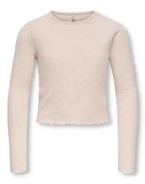 ONLY GIRLS Only - Nella Long Sleeve - Beige
