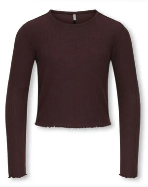 ONLY GIRLS Only - Nella Long Sleeve - Coffee Bean