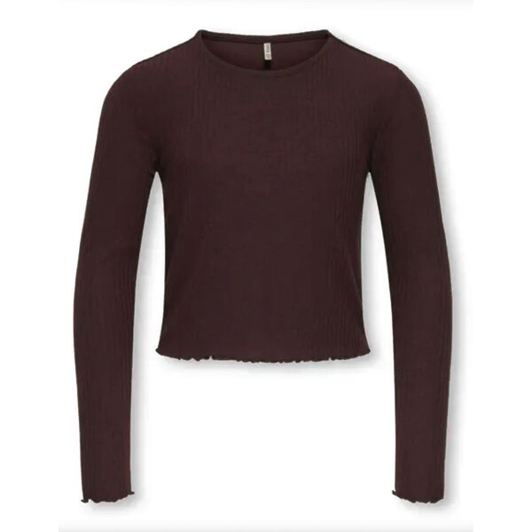 ONLY GIRLS Only - Nella Long Sleeve - Coffee Bean