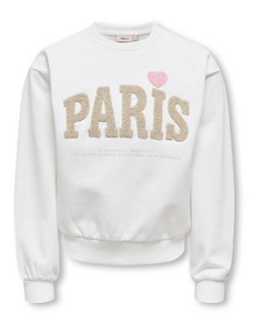 ONLY GIRLS Only - Paris Sweater - White/Beige