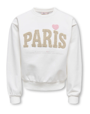 ONLY GIRLS Only - Paris Sweater - White/Beige