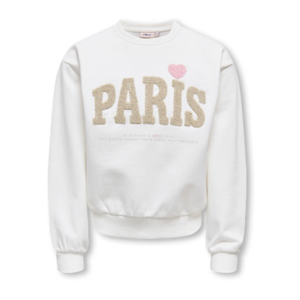 ONLY GIRLS Only - Paris Sweater - White/Beige