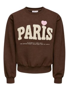 ONLY GIRLS Only - Paris Sweater - Coffee Bean/Beige