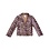 Soft Suedine Leopard Jacket - Brown