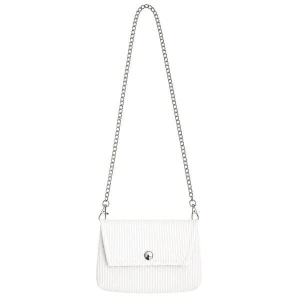Pretty Bag -  White (Rib Verti)