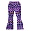 ZigZag Velvet Flared - Purple