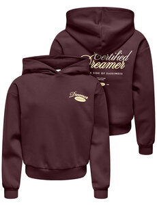 ONLY GIRLS Only - Dreamer Hoodie - Fudge Brown