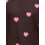ONLY GIRLS Only - Rica Heart Sweater - Coffee Bean/Lilac Pink