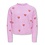 ONLY GIRLS Only - Rica Heart Sweater - Pink/Red