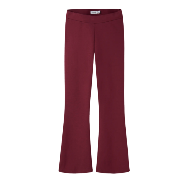 NAME IT Name It - Frikkali Flared Pants - Bordeaux