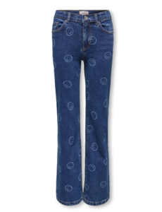 ONLY GIRLS Only - Juicy Smiley Jeans - Dark Blue