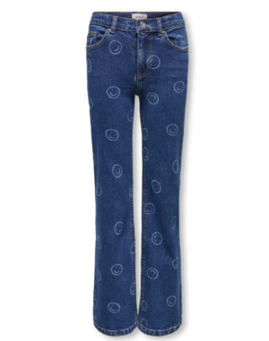 ONLY GIRLS Only - Juicy Smiley Jeans - Dark Blue