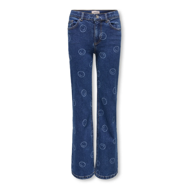ONLY GIRLS Only - Juicy Smiley Jeans - Dark Blue