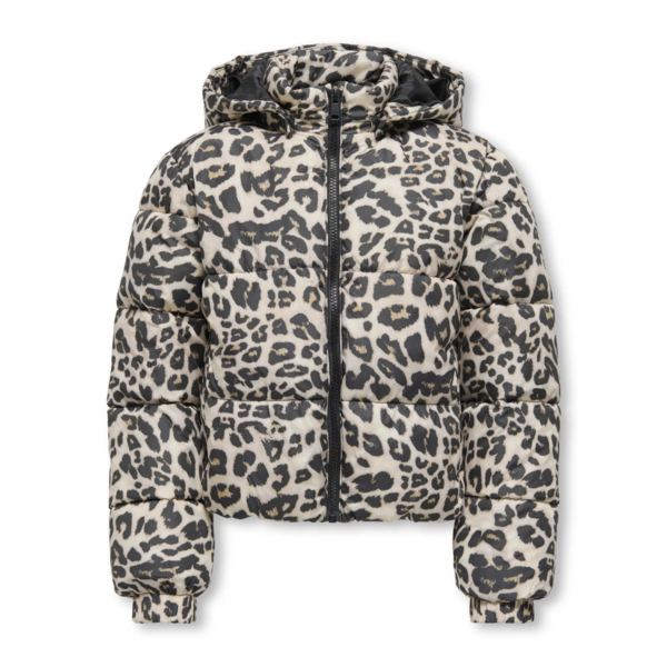 ONLY GIRLS Only - Dalia Leopard Bomber - Beige/Brown