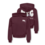 ONLY GIRLS Only - NYC Hoodie - Bordeaux/White