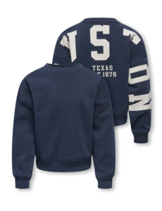ONLY GIRLS Only - Houston Sleeve Sweater - Navy/Beige
