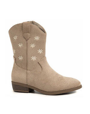  Blossom Cowboy Boots - Beige