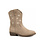 Blossom Cowboy Boots - Beige