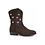 Blossom Cowboy Boots - Brown