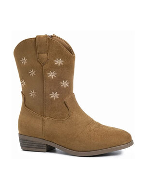  Blossom Cowboy Boots - Camel