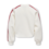 ONLY GIRLS Only - Coletta Crop Sweater - White/Bordeaux Red