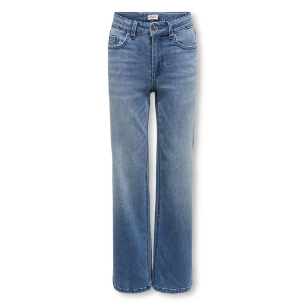 ONLY GIRLS Only - Wauw Wide Stretch Jeans - Medium Blue
