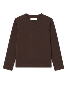  Stylish Basic Longsleeve - Brown