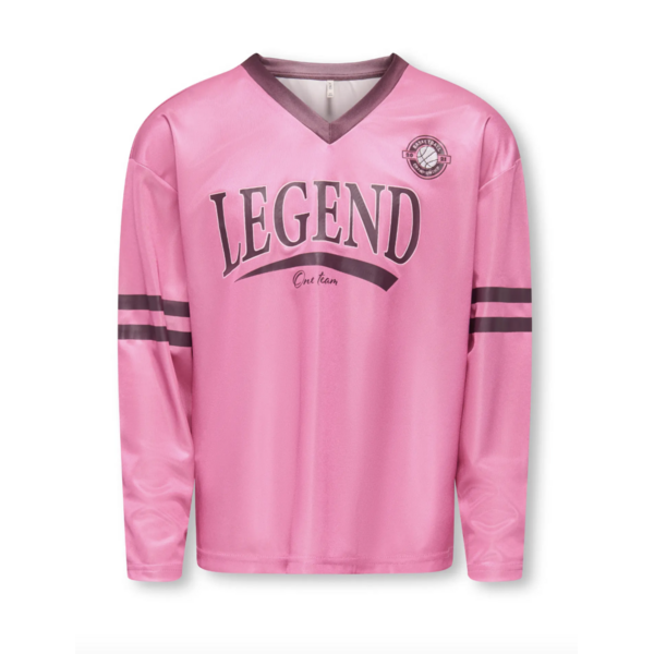 ONLY GIRLS Only - Lulu Sporty Top - Pink/Brown