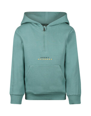 KOKO NOKO Koko Noko -  Great Outdoors Hoodie  - Dusty Turquoise