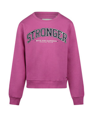 NO WAY MONDAY NWM - Stronger Sweater - Berry Pink
