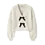NAME IT Name It - Rina Vest with Black Bows - Off White