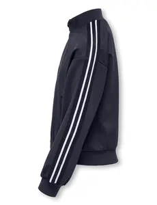 ONLY GIRLS Only - Sporty Striped Jacket Vest - Night Blue