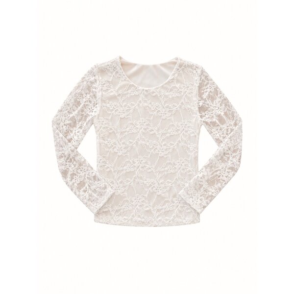 Beautiful Lace Top - Ecru