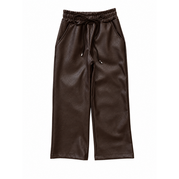 Lovely Leather Pants - Brown