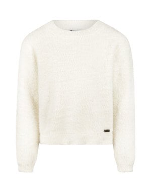 NO WAY MONDAY NWM - Super Soft Fluffy Sweater - Off White