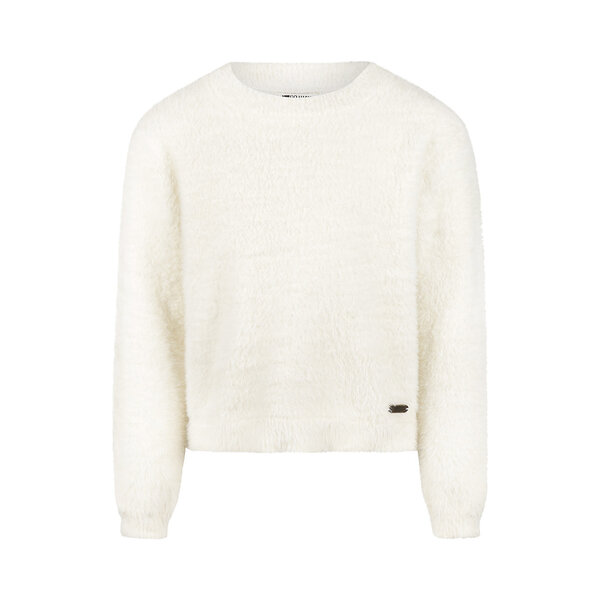 NO WAY MONDAY NWM - Super Soft Fluffy Sweater - Off White