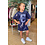 NAME IT Name It - Cosmic Sparkle Tuniek Dress - Deep Blue