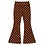 Hearts Flared - Brown/Beige