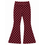 Hearts Flared - Bordeaux/Old Pink