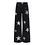 ONLY GIRLS Only - KOG Cobain Wide Jeans with Silver Stars - Washed Black