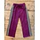 Comfy Striped Bies Pants - Magenta