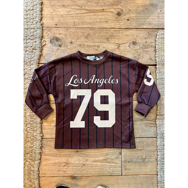 Los Angeles 79 Longsleeve Sweater - Brown/Black