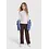 ONLY GIRLS Only - Sporty Striped Pants - Coffee Brown