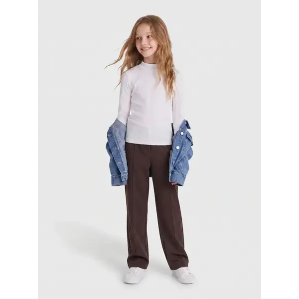 ONLY GIRLS Only - Sporty Striped Pants - Coffee Brown