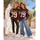 Los Angeles 79 Longsleeve Sweater - Brown/Black
